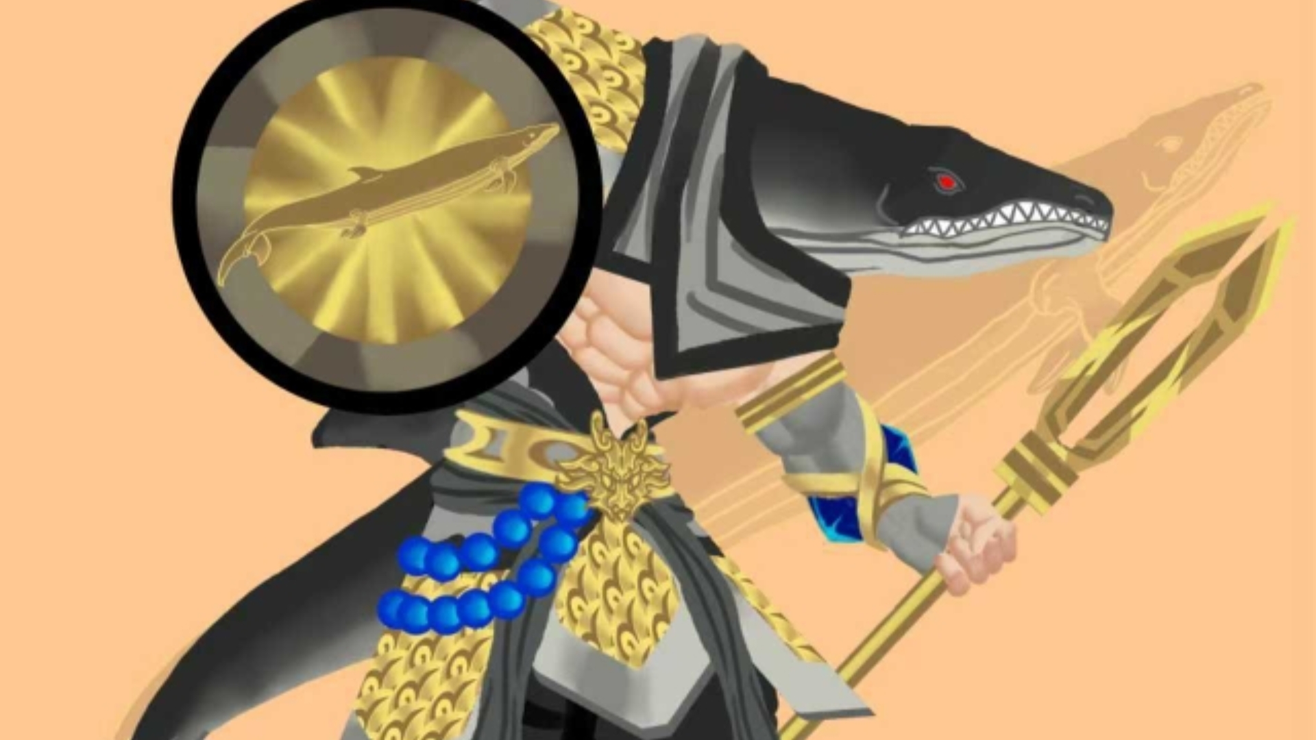 龙王鲸简笔画龙王鲸素描画-第2张图片