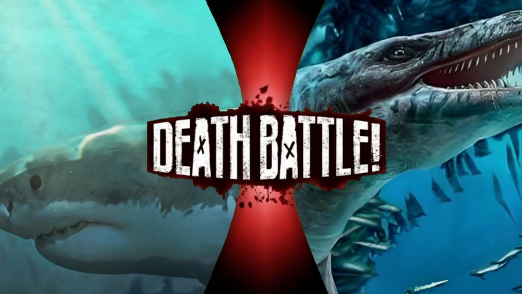 变异巨齿鲨凶残复仇生死逃亡-变异巨齿鲨vs变异沧龙-第1张图片